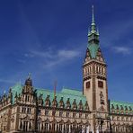 Rathaus, von der Mönckebergstraße aus gesehen