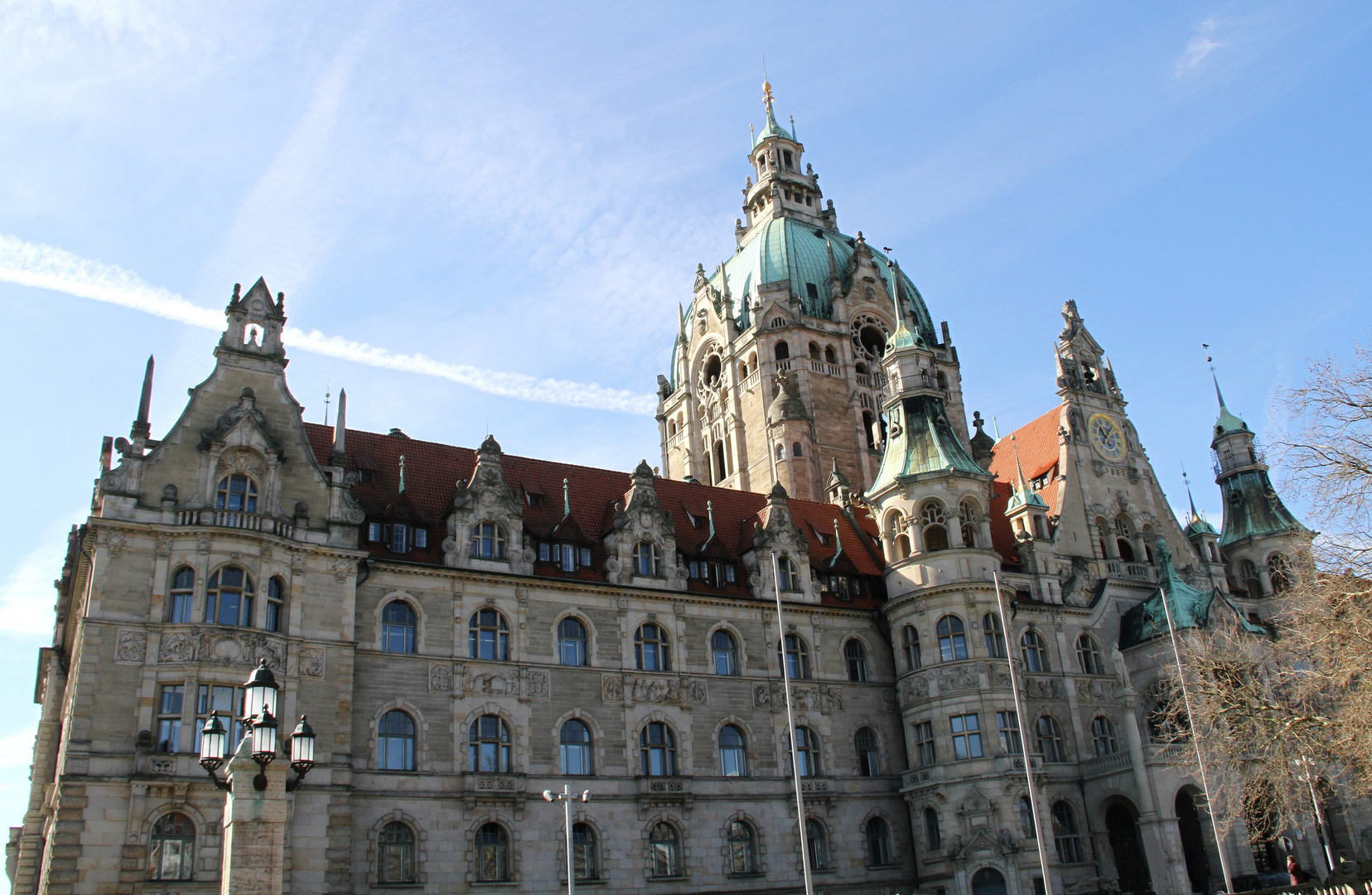 Rathaus von Hannover ...