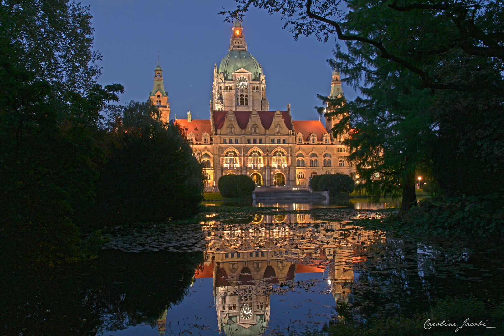 Rathaus von Hannover, Deutschland