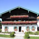 Rathaus von Kirchanschöring im schönen Bayern