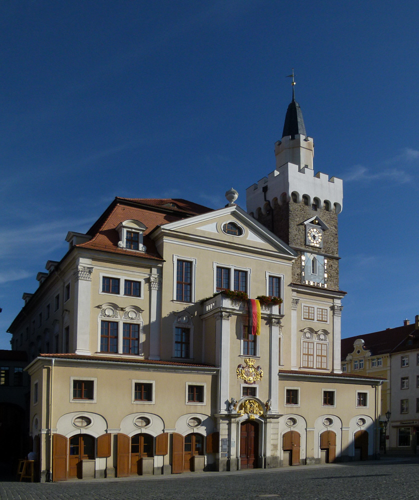 Rathaus von Löbau/ Sachsen