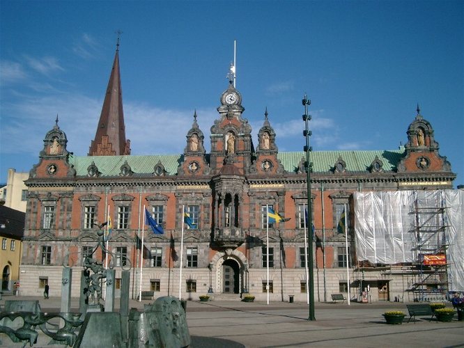 Rathaus von Malmö, Südschweden