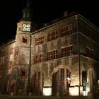 Rathaus von Nordhausen bei Nacht