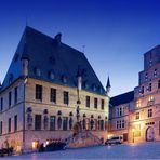 Rathaus von Osnabrück in der BLAUEN STUNDE