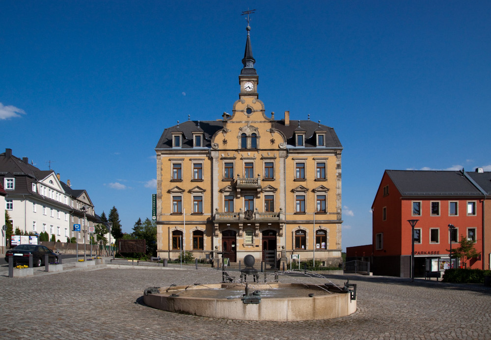 Rathaus von Rabenau i. Sa.