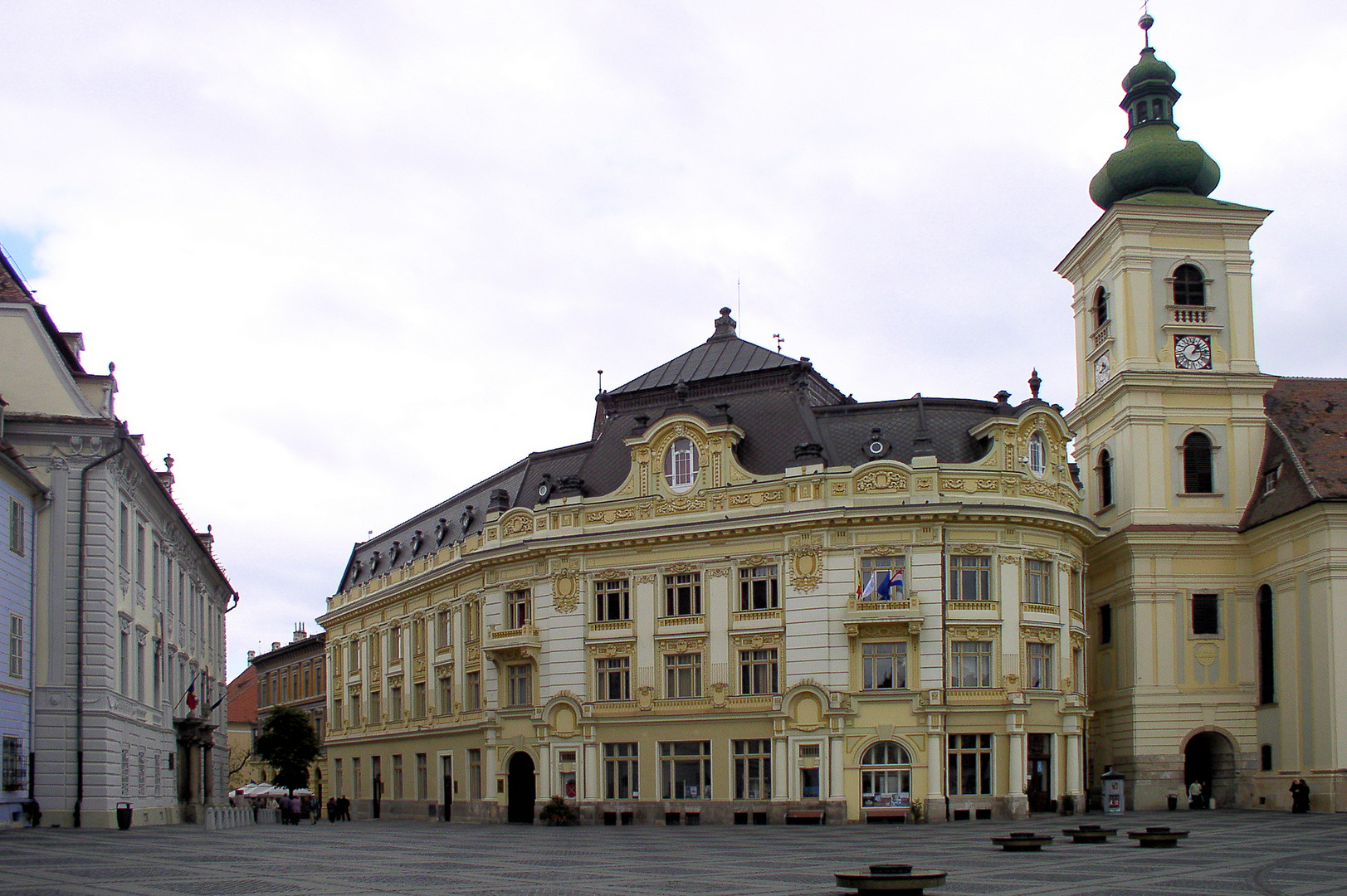 Rathaus von Sibiu - Hermannstadt in Rumänien