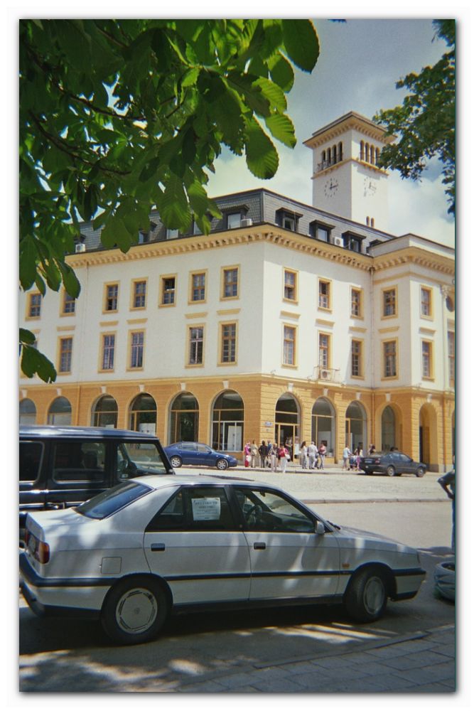 Rathaus von Sliven einer wunderschönen Stadt in Bulgarien.