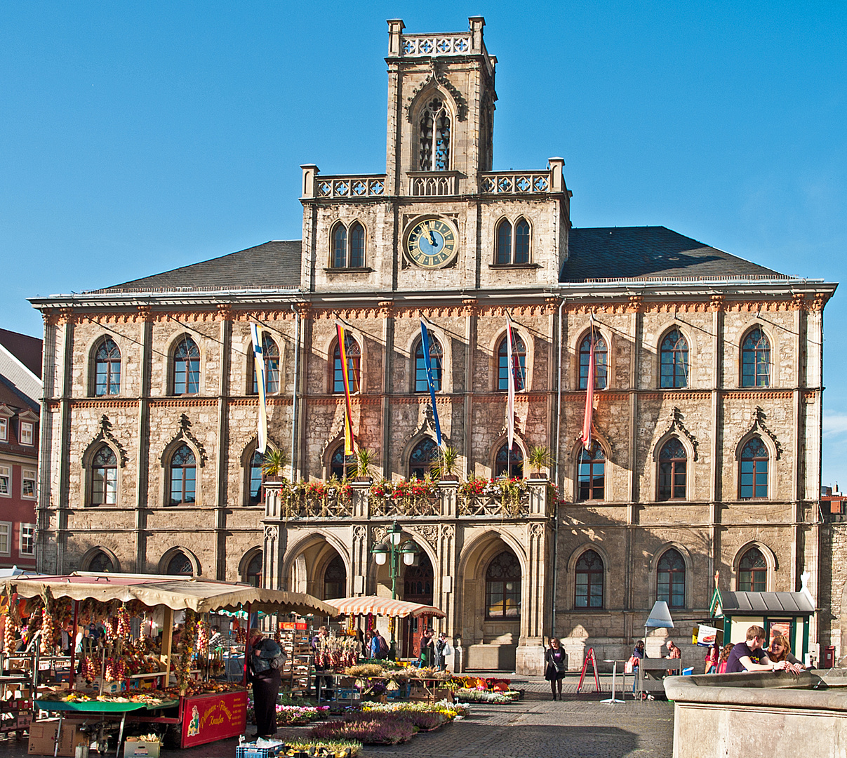 Rathaus Weimar Foto & Bild | architektur, stadtlandschaft, historisches Bilder auf fotocommunity