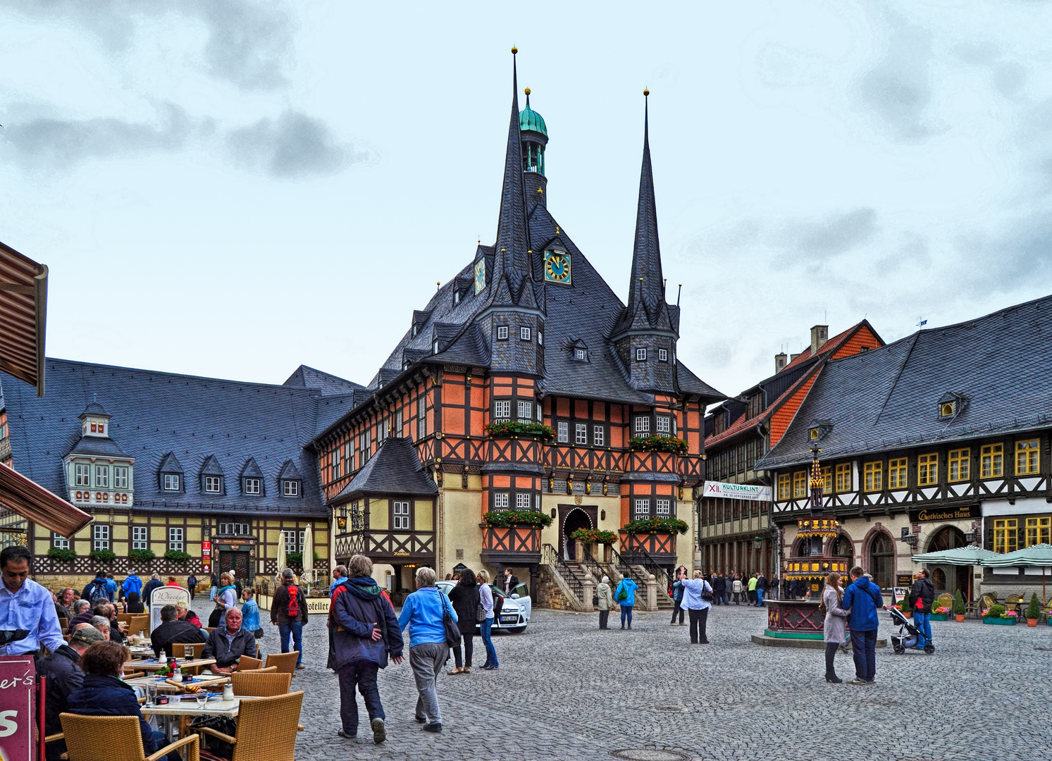 Rathaus Wernigerode Foto & Bild fassaden, historisches, fachwerk Bilder auf