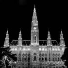 Rathaus Wien bei Nacht