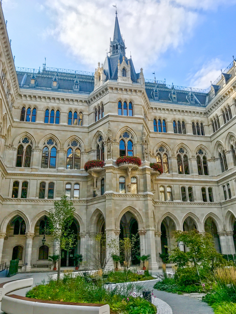 Rathaus Wien Innenhof