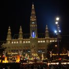 Rathaus Wien zur Weihnachtszeit