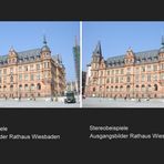 Rathaus Wiesbaden - Stereobearbeitung