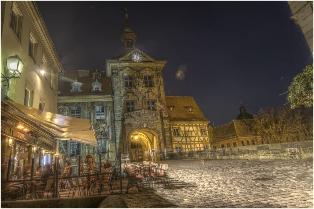 Rathaus zu Bamberg - die eine Seite