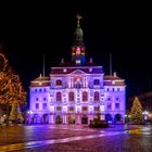 Rathaus zu Lüneburg im Advent 2020