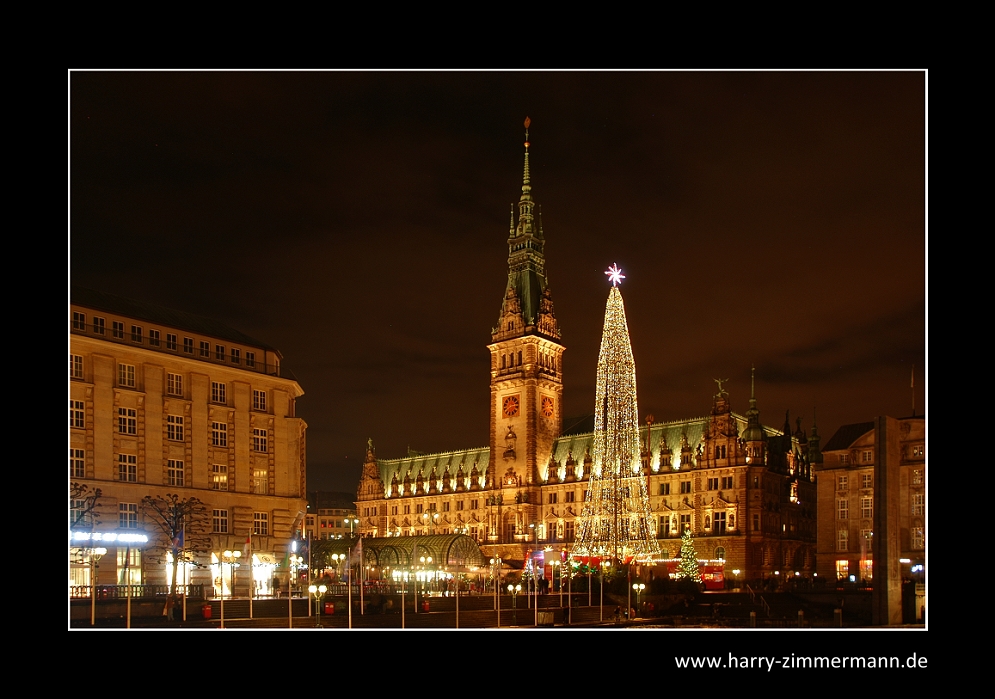 Rathaus zu Weihnachten