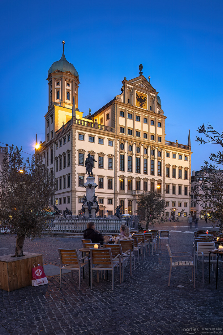 Rathaus zur Blauen Stunde