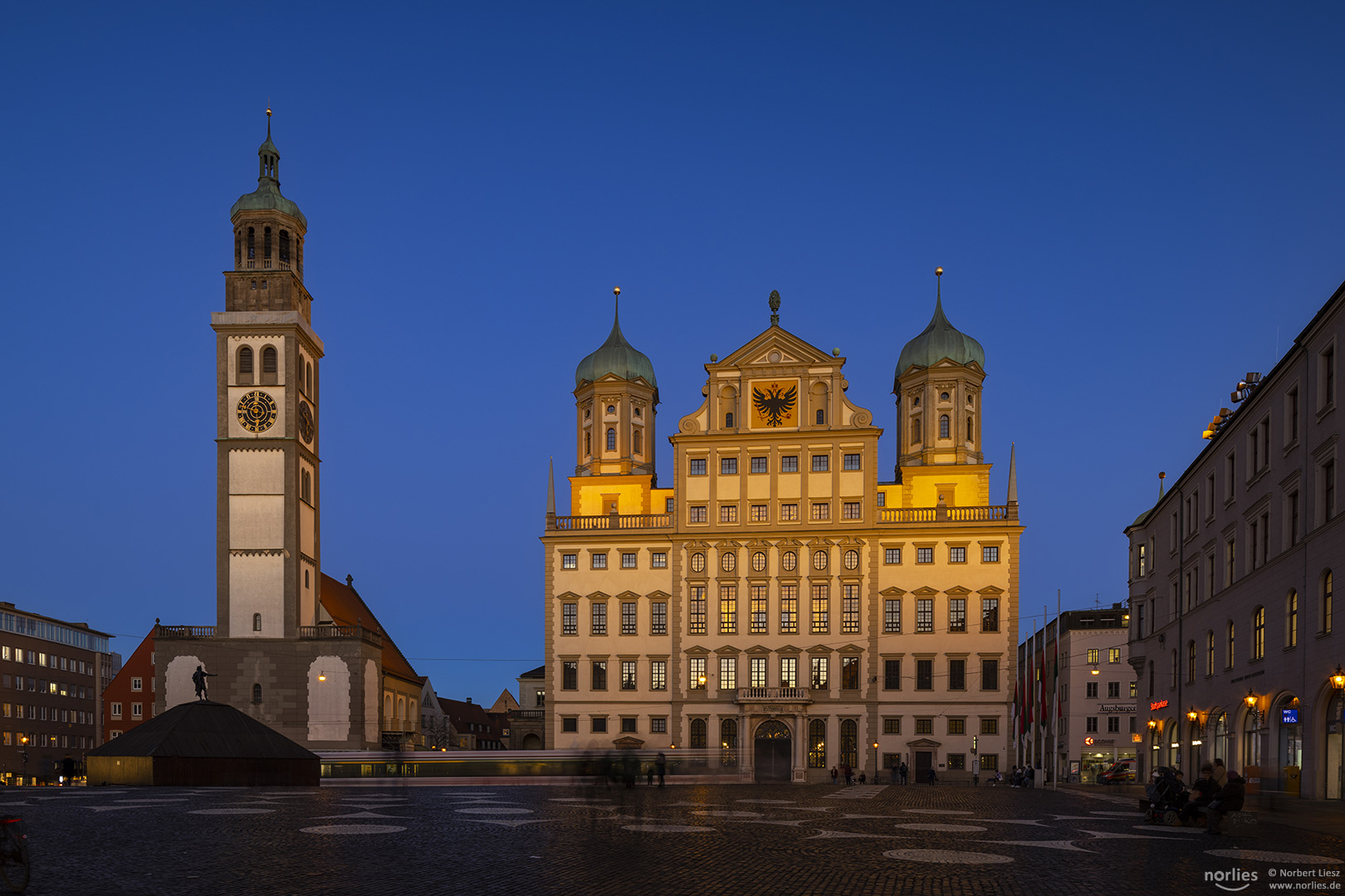 Rathaus zur Blauen Stunde