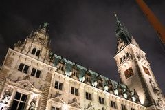 Rathaus zur Weihnachtszeit...