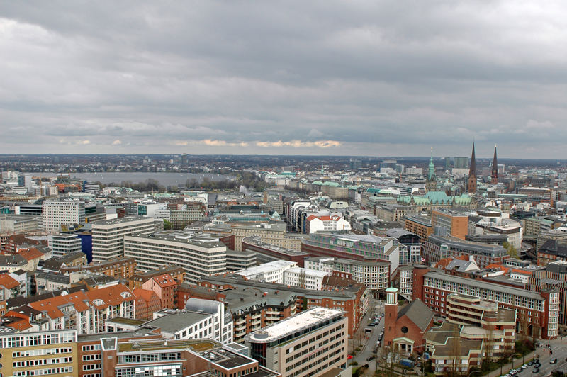 Rathaus/Binnen- u. Außenalster