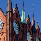 Rathausfassade Stralsund