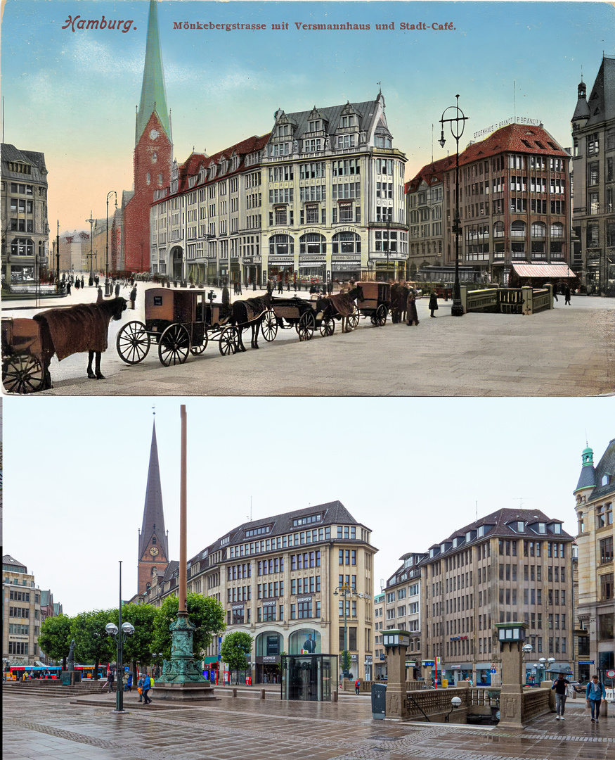 Rathausmarkt 1912 2023