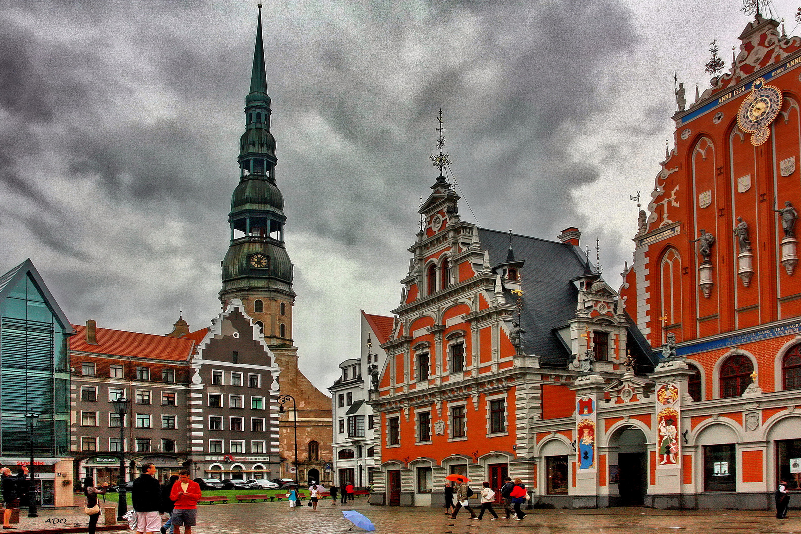 Rathausplatz à Riga