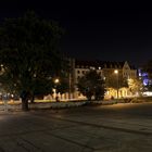 Rathausplatz Hannover bei Nacht DRI