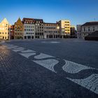 Rathausplatz im Morgenlicht