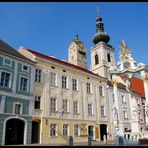 Rathausplatz in Krems-Stein...