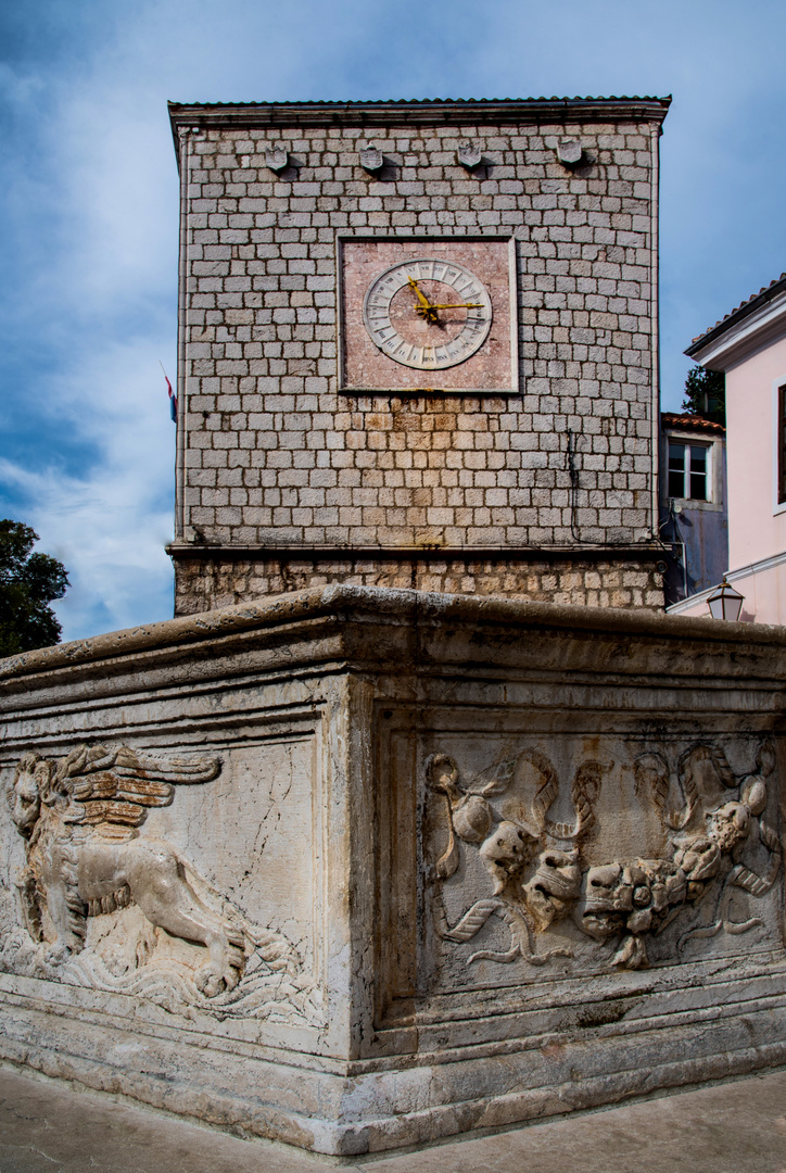 Rathausplatz in Krk