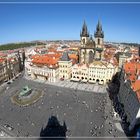Rathausplatz in Prag...