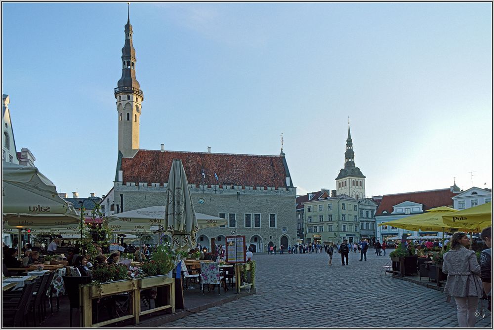 Rathausplatz in Tallinn...