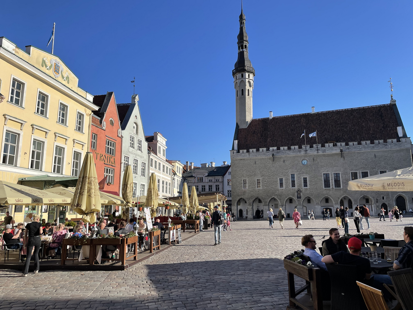 Rathausplatz in Tallinn, Estonia