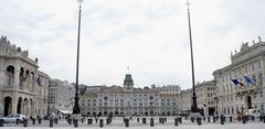 Rathausplatz in Triest