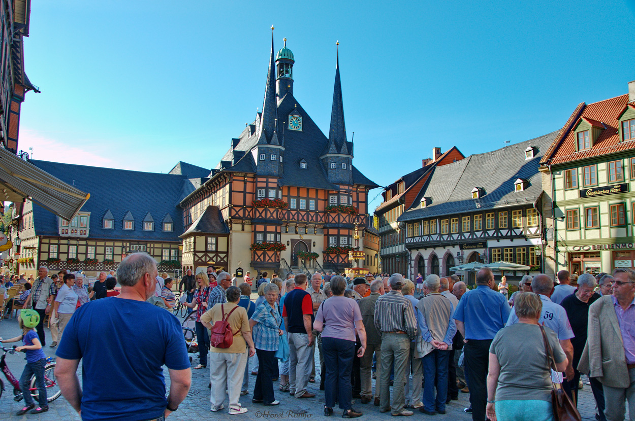 Rathausplatz in Werningerode