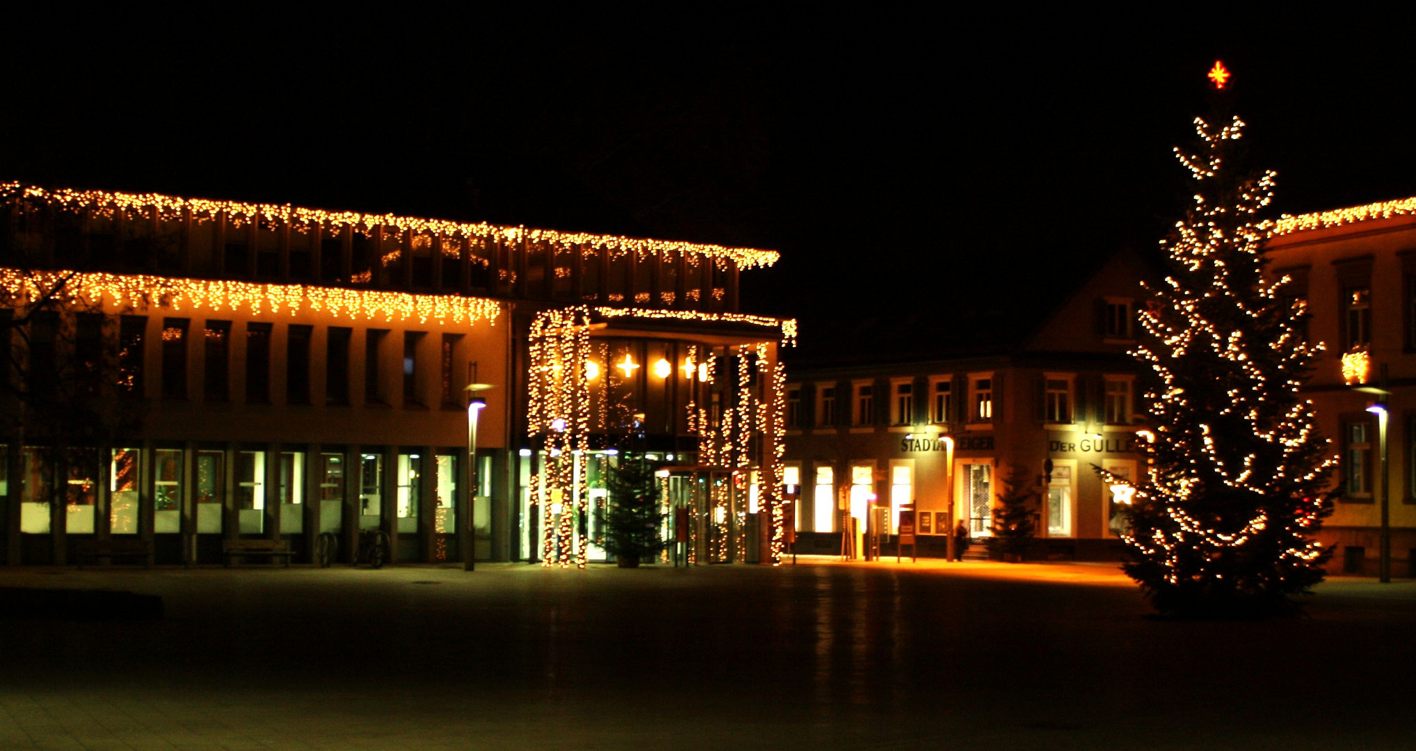 Rathausplatz Lahr im Schww.