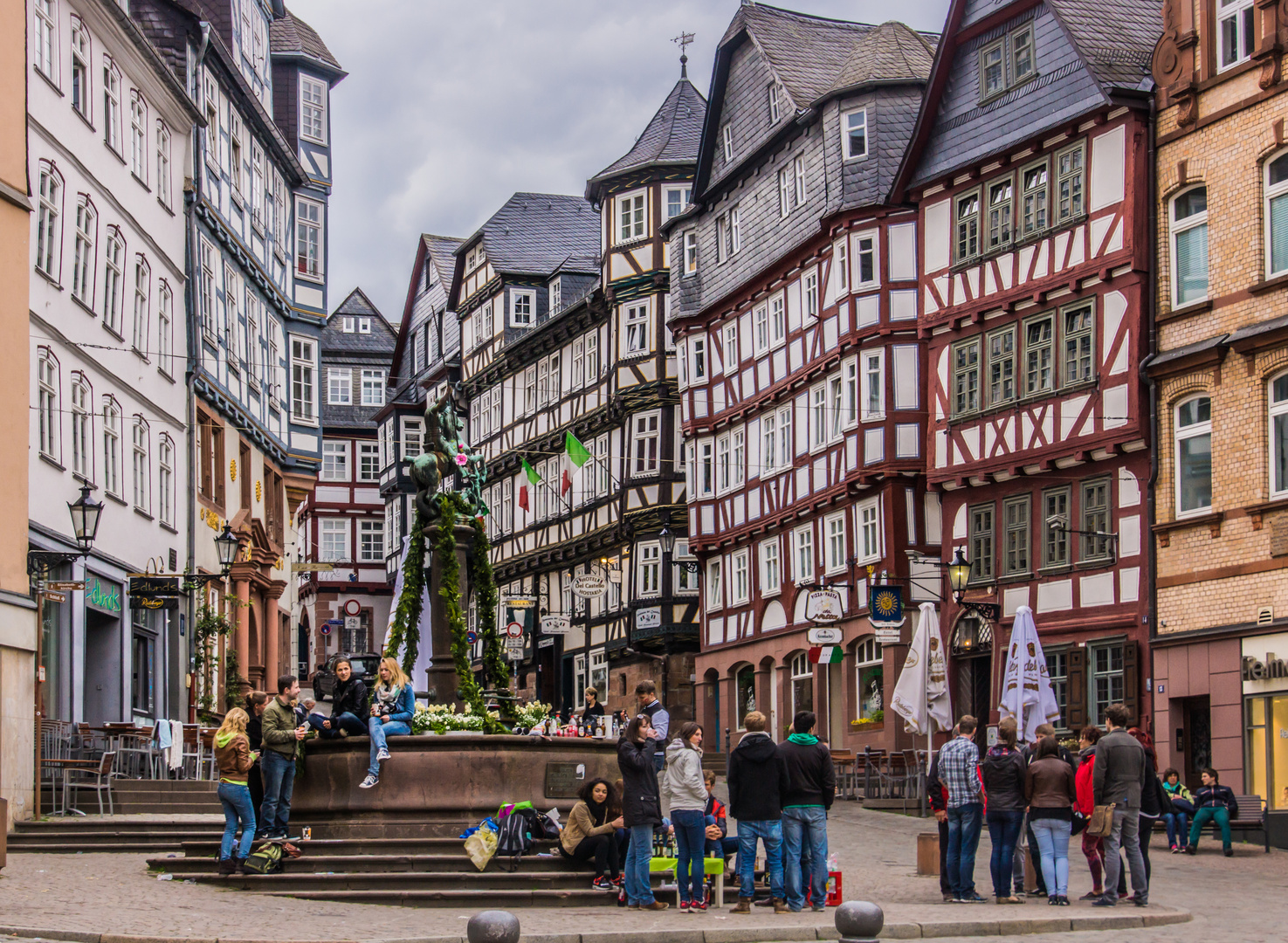 Rathausplatz - Marburg VII / Hessen