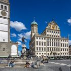 Rathausplatz mit Augustusbrunnen