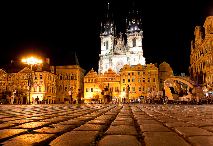 Rathausplatz Prag