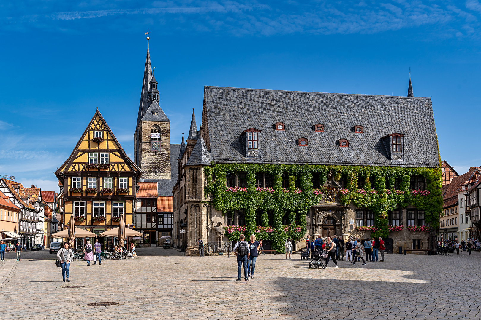 Rathausplatz Quedlinburg