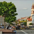 Rathausplatz Vilnius Mai 2009