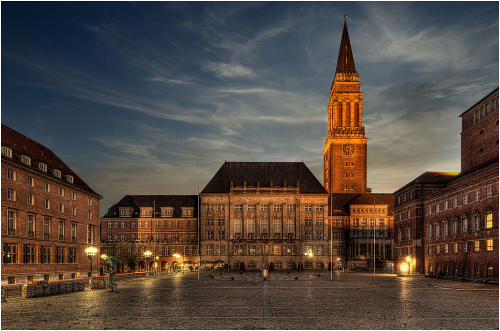 Rathausplatz zu Kiel