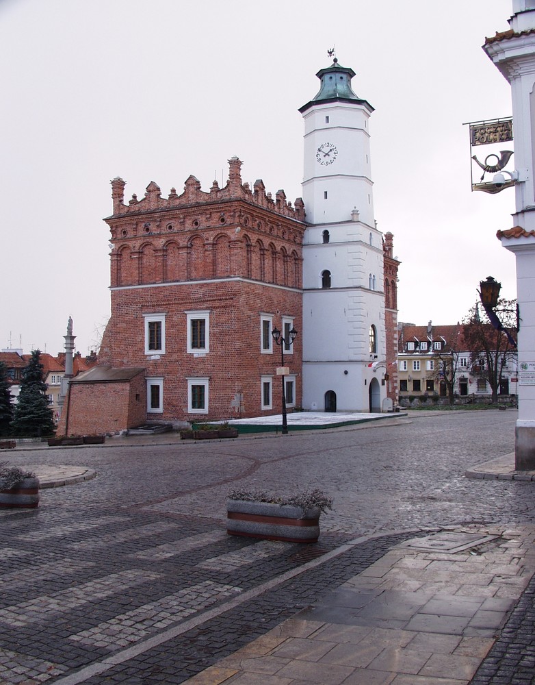 Rathaus/Sandomierz-Polen/