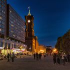 Rathausstraße - Berlin bei Nacht