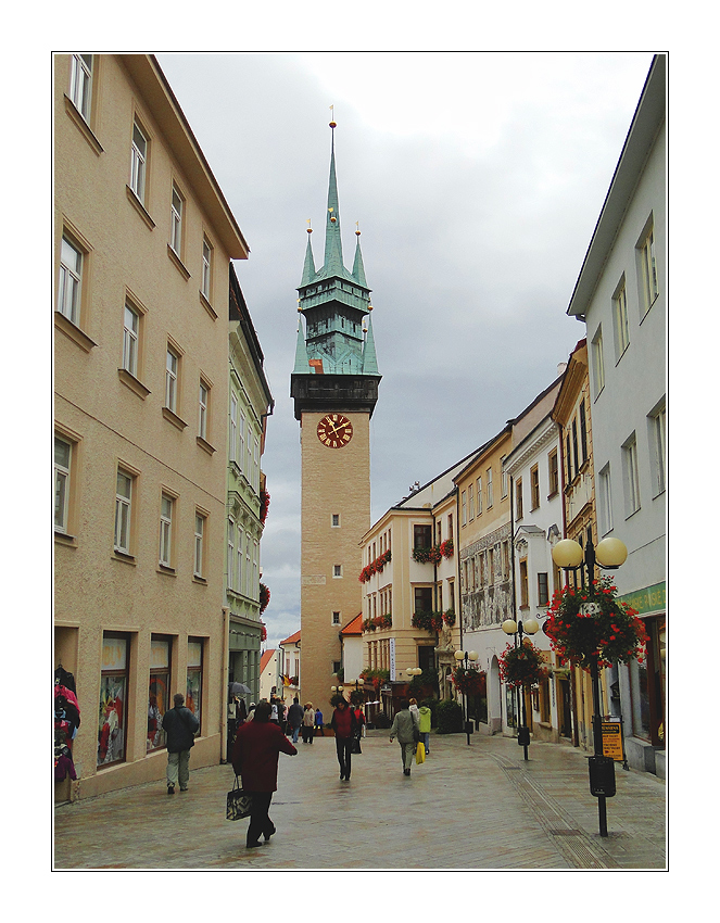 Rathausturm in Znaim