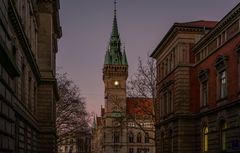 Rathausturm zur blauen Stunde - Braunschweig