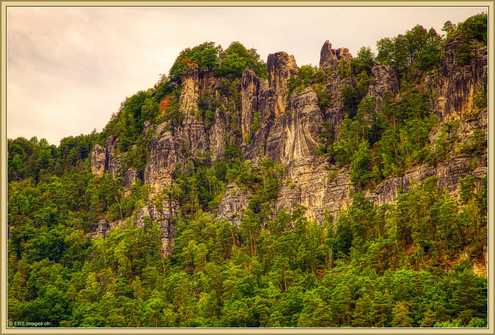 Rathen Sächsische Schweiz Aussichtspunkt Bastei HDR 2020-07-24 001 ©