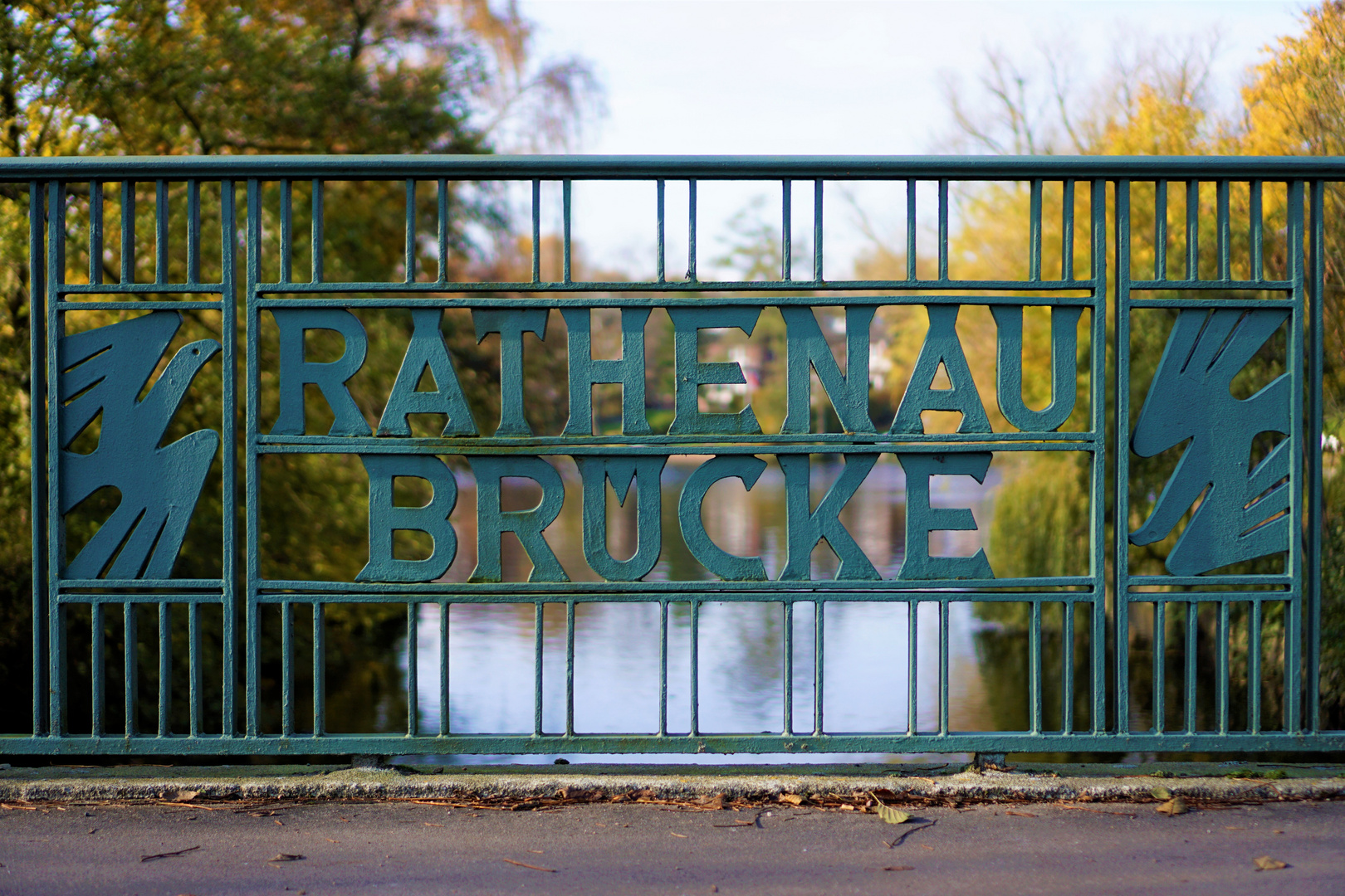 Rathenaubrücke in Hamburg-Alsterdorf