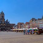 Rathhaus und Marktplatz, Delft/Holland